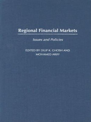 cover image of Regional Financial Markets